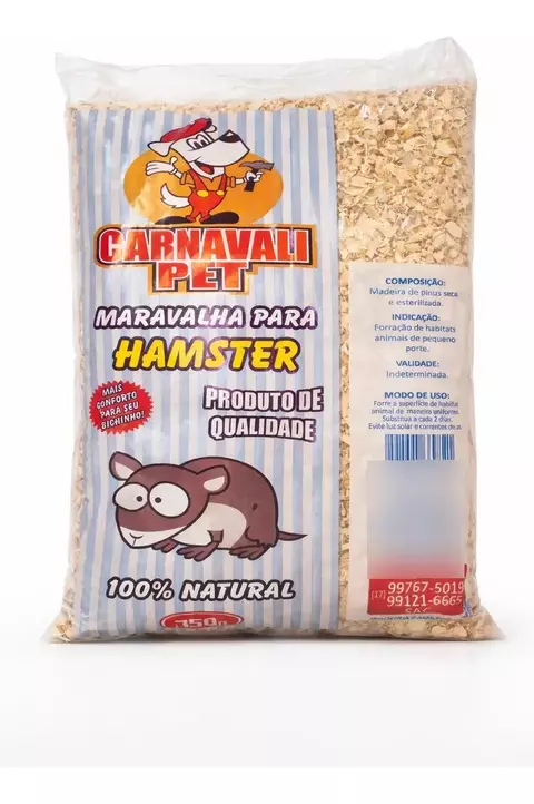Serragem Compostagem Para Hamster Pct De 350g Palha - comprar online