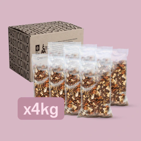 Granola de Cacao, Coco y Chips - 70% Cacao