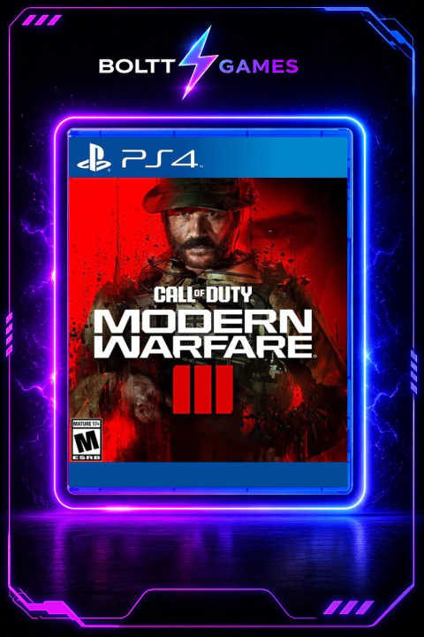 CALL OF DUTY: MODERN WARFARE III - EDIÇÃO PADRÃO - PS4 - MÍDIA DIGITAL