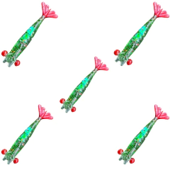 KIT 5 UN ISCAS PIRATAS FISHING TURBO CORINGA 9,5CM