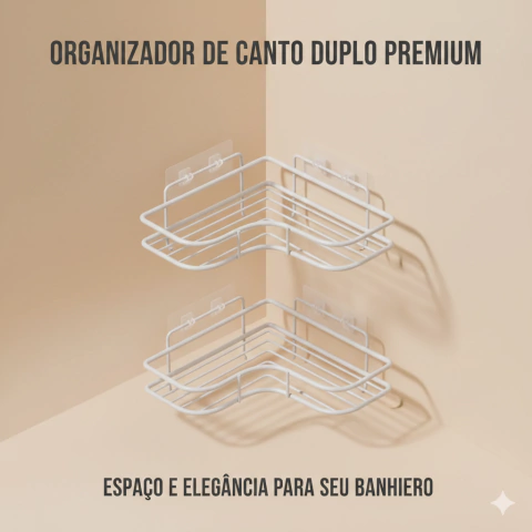 Prateleira Flutuante de Metal para Banheiro/Cozinha - comprar online