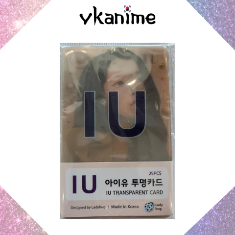 Imagen de Transparent Card de K-pop