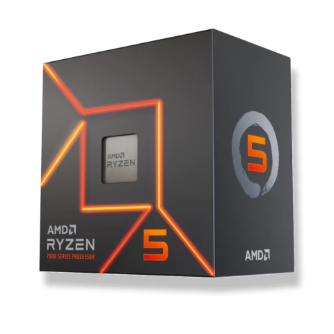 Processador AMD Ryzen 5 7400F, AM5, DDR5 [OEM]