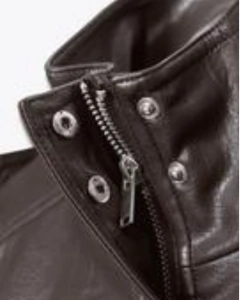 Imagen de Campera Cazadora Efecto Piel Zara