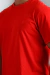 Camiseta Básica 100% Algodão - Vermelho Ferrari - loja online