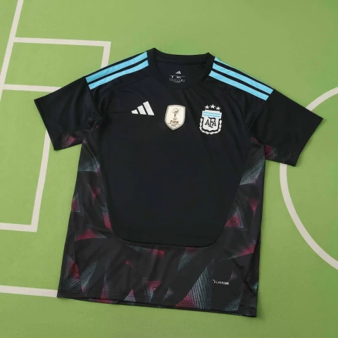Camisa Seleção Argentina Goleiro Copa do mundo 2026 I - Preto