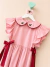 Vestido infantil com laços laterais - comprar online