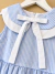Vestido Infantil Listrado com Laço - comprar online