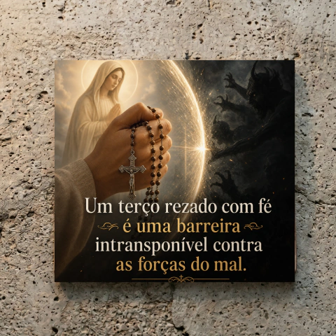 Azulejo Católico Decorativo — Frases e Santos para Presentear e Decorar