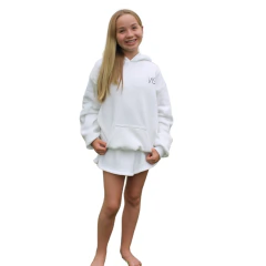 Hoodie beige Shine with your own light - tienda en línea