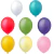 Kit Festa Cores Sortidas 50 Balões + 200 Forminhas + 200 Tapetinhos