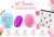 Kit Banho 4 Peças Feminino – Touca, Bucha, Saboneteira e Escova Facial - loja online