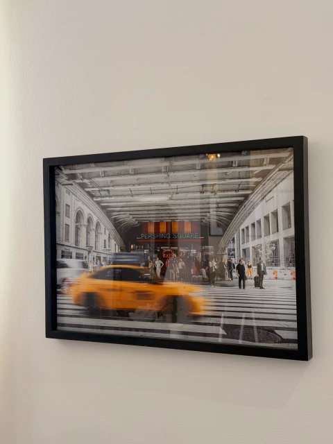 Cuadro Yellow Ny N1 - comprar online