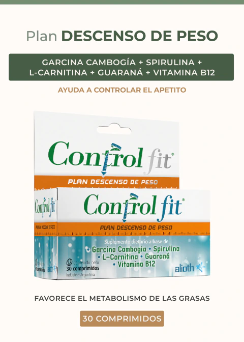 Descenso de Peso y Control de Apetito – Control Fit