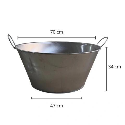Imagen de Cazo de Acero Inoxidable - Calibre .20 - Fondo Liso
