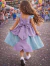Vestido Infantil Ariel A Pequena Sereia com cauda - comprar online