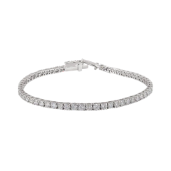 Pulseira Riviera com Brilhantes - Linha Riviera