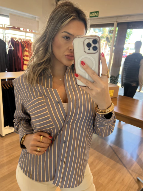 CAMISA LISTRAS HERING STYLE