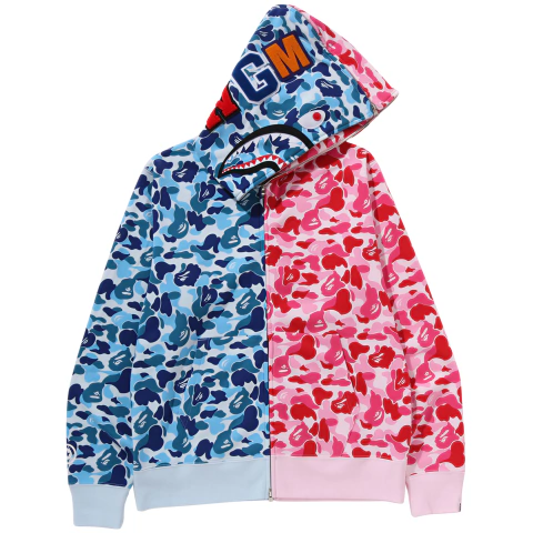 Moletom ABC Camo Separate Shark Full Zip Hoodie - buy online