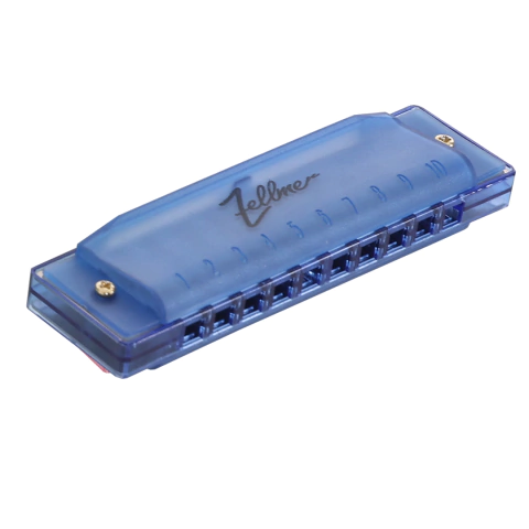 Gaita De Boca Zellmer Azul Harmônica C Dó - 20 Vozes - comprar online