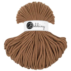 Cordon Trenzado Bobbiny 5mm - Caramel - 100 metros
