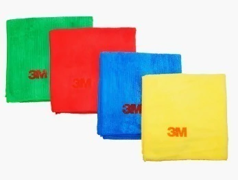 Paño De Microfibra Scotch-brite 3m - Amarilla, Roja, Blanca, Verde, Azul.