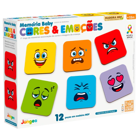 Memória Baby - Cores e Emoções