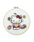 Kit de Bordado Hello Kitty - Ponto Cruz Círculo - comprar online