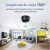 kit c/ 2 - Mini Câmera Espiã Wi-Fi Full HD - Segurança Discreta via Celular - EIXO | Home & Tech
