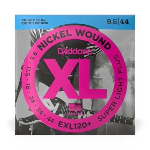 D'ADDARIO EXL120+ (9.5-44) SUPER LIGHT PLUS XL NICKEL