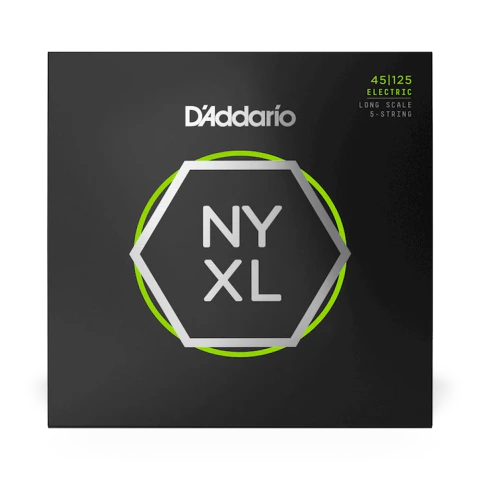 D'ADDARIO NYXL45125 (45-125) (5-STRING) LIGHT TOP/MEDIUM BOTTOM NYXL