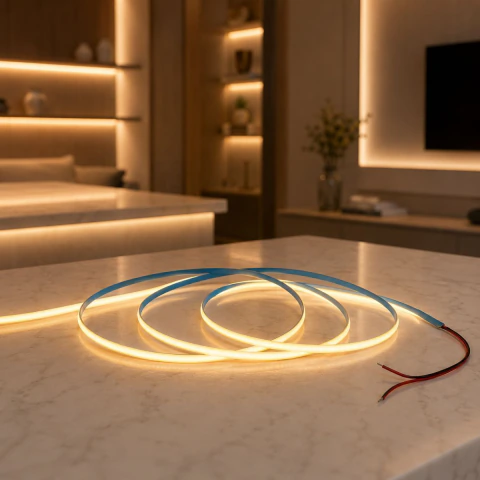 Fita LED COB 5mm 12v 5 Metros - Bela Home