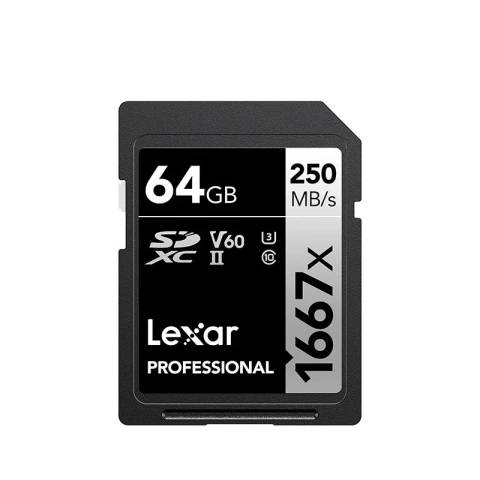 Lexar 1667x cartão sd 64gb 128gb 256gb v60 de alta velocidade 800x pro cartão sd 32gb 64gb 128gb 256gb cartão de memória v30 classe 10 para câmera