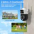 Câmera de segurança WiFi para exteriores Rastreamento automático Câmera CCTV sem fio com lente dupla iCsee - comprar online