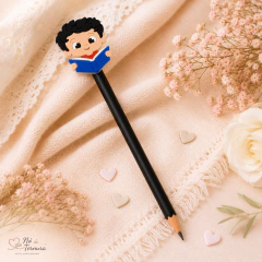 Lápis Decorado Estudante - comprar online