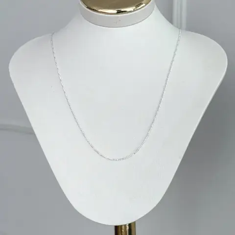 Corrente Masculina 3x1 em Prata 925 1,4mm – Elegância Minimalista | Vêrtice