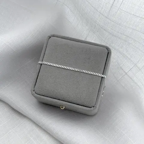 Pulseira Masculina Grumet Fio 050 em Prata 925 – Sofisticação e Estilo Atemporal | Vêrtice
