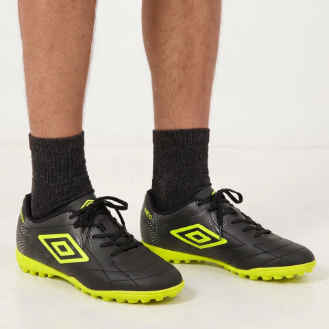 Chuteira Society Umbro Class Neo Masculina Futebol em Gramado Sintético Adulto Textura Costura