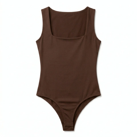 Body Regatinha Alça Grossa Forro no Busto Tecido Duplex Premium Moda Estilo Básico Confortável