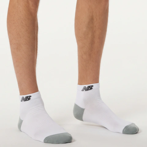 Meia New Balance Cano Curto Esportiva Performance Atoalhada Unissex Academia Corrida Treino Confortável Macia