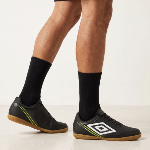 Chuteira Futsal Umbro Masculina Master Class Club Indoor Antiderrapante Confortável Adulto Soft Blue Eva