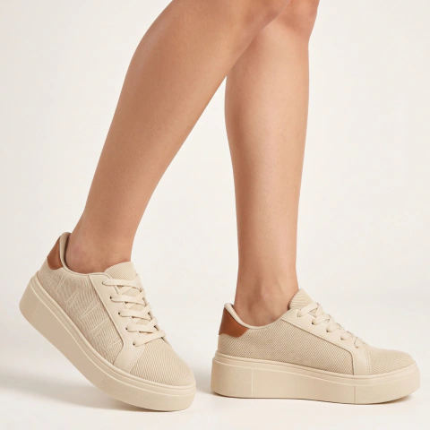 Tênis Feminino Vizzano Casual Atemporal Flatform Confortável Antiderrapante Monograma Fashion Top