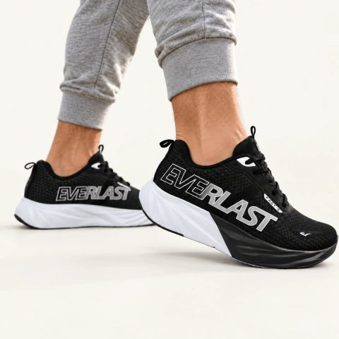 Tênis Everlast Fast 5 Unissex Esporte Academia Treino Mesh Respirável Entressola EVA Solado Borracha