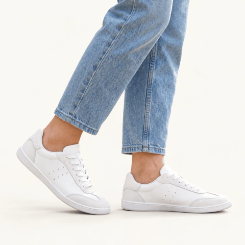 Tênis Feminino Moleca Casual Urbano Com Cadarço Napa Sardenha Neo Versátil Para o Dia a Dia Original
