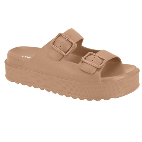 Sandália Moleca Feminina Birken Plataforma Confortável Papete Moderna Casual Leve Original Sola Média - loja online