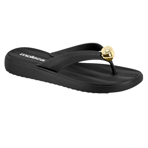 Imagem do Sandália Chinelo Moleca Feminino Original Macio Confortável Leve Casual Antiderrapante Plataforma Flat Dia a Dia