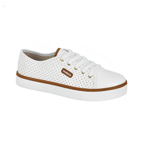 Tênis Moleca Feminino Furinhos Floather Casual Confortável Original