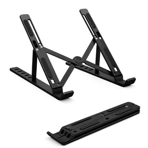 Suporte para Notebook Ajustável Dobrável em Alumínio Antiderrapante