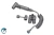 Kit Bidet Registro Doble Con Soporte Gun en internet