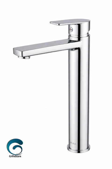 Mezclador Lavamanos Monocontrol Alto Tipo Volga Cuello Largo - comprar en línea
